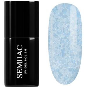 Semilac - UV Nagellak - Hybrid - 493 Bubble Gum - 7 ml