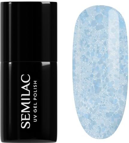 Semilac - UV Nagellak - Hybrid - 493 Bubble Gum - 7 ml