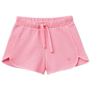 United Colors of Benetton Shorts voor meisjes en meisjes, Roze 38E, 110 cm