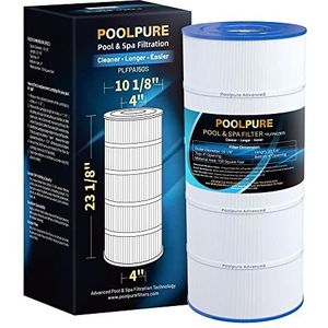 POOLPURE PA150S zwembadfilter vervangt Hayward CX150XRE, Hayward SwimClear C150S, 150 m² filterpatroon, 1 pak