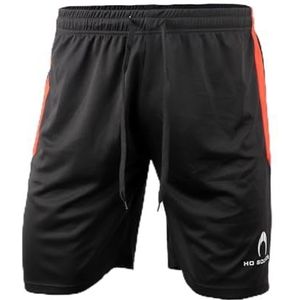 HO Soccer Akademia voetbalbroek, kinderen, zwart/rood, maat 10