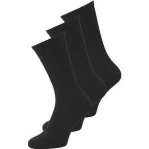 JACCHARLES TENNIS SOCK 3 PAK NOOS, Zwart/Pack: Black - Black, One Size