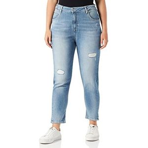 MUSTANG Moms Jeans voor dames, middenblauw 302, 32W x 32L