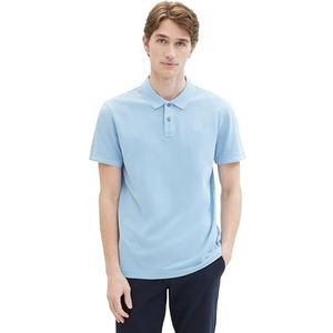TOM TAILOR Poloshirt voor heren, 32245 - Washed Out Middenblauw, XL
