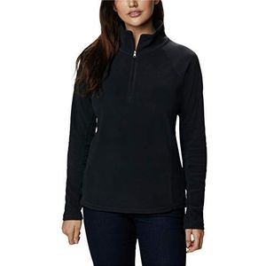 Columbia Dames Glacial Iv 1/2 Zip Fleecejack, Zwart, XS