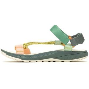 Merrell Bravada Sport sandaal met 2 bandjes voor dames, Grenen Groen, 40 EU