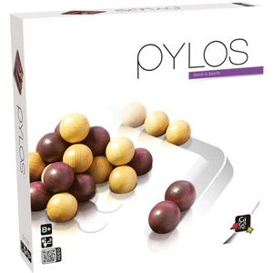 Gigamic, Pylos, familiespel, houten spel, 2 spelers, vanaf 8 jaar, 15 minuten, Duits, meertalig