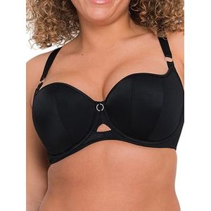 Curvy Kate Boost Me Up Balconnet damesbeha, Zwart, 100H