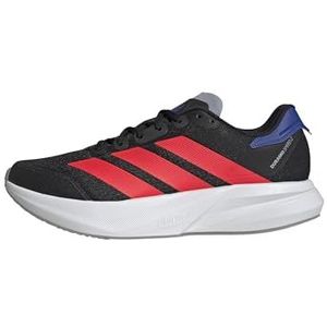 adidas Heren DURAMO SPEED 2 Running Shoes, core black/lucid red/team royal blue, 46 2/3 EU