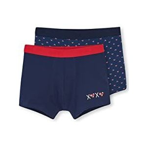 Dagi Heren 2 Pack Modal Boxer, Navy, XL, Donkerblauw, XL