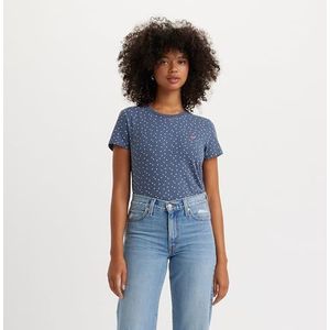 Levi's Perfect Tee Blues, Galia Dot Vintage in, M