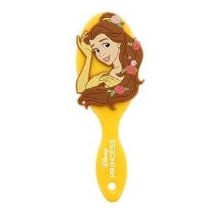 Disney Prinsessen Belle en het Beest – ultralichte ontwarrende borstel voor kinderen – zachte noppen tegen knopen – ergonomische antislip handgreep – respect voor haarvezels – officieel product Disney