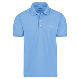 Trigema Jungen poloshirt voor meisjes Piqué-kwaliteit, Azul (Horizont 042), 92