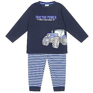 SALT AND PEPPER - Tractorpyjama - Navy Blauw - Pyjamaset voor Jongens