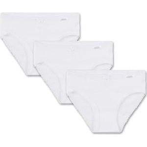 Sanetta meisjesonderbroek (verpakking van 3 stuks), wit (white 10), 152 cm