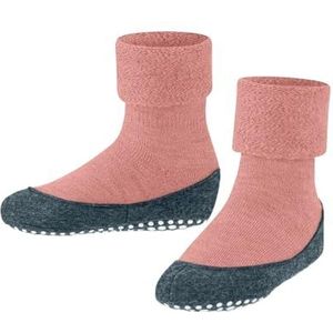 FALKE Uniseks-kind Stopper sokken Cosyshoe K HP Wol Noppen op de zool 1 Paar, Roze (Wild Rose 8803), 33-34