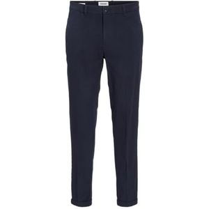JACK & JONES Jpstace Jjcarter chinobroek, marineblauw, 32W x 30L voor heren, Donkerblauw, 32W / 30L