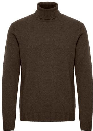 Casual Friday - Karl - Coltrui - Donkerbruin - Knitwear