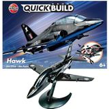 Airfix QUICKBUILD BAE Hawk vliegtuigmodelbouwset - bouwspeelgoed voor jongens van 6+ jaar - vliegtuigstarterset voor kinderen - eenvoudig te bouwen model zonder lijm - bouwset vliegtuigmodelbouwset