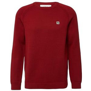 Gebreide Trui - Katoen - Ronde Hals - Raglanmouwen - Normale Pasvorm