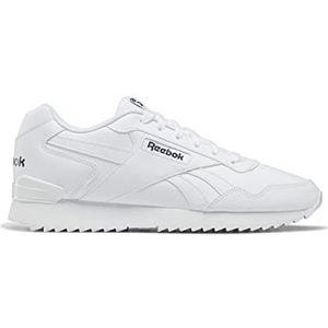 Reebok Unisex Glide Ripple Clip Sneaker, Ftwr witte Ftwr witte Vector Navy, 34.5 EU