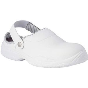 REPOSA MEDICAL hygiënische klompen veiligheidsneus, microvezel bovenmateriaal, hygiënische schoenen, uitneembare binnenzool, anatomische binnenzool, PU-zool