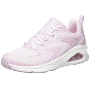 Skechers Dames TRES-AIR UNO GLIT-AIRY, Lt.Pink Glitter Hot Melt/Mesh, 5.5 UK, Lt roze glitter hete smeltingsnet, 38.5 EU