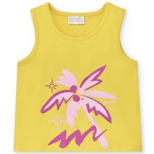 Tuc Tuc Mouwloos T-shirt voor baby's en peuters, Geel, 10 jaar