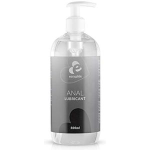 EasyGlide, Anaal Glijmiddel op Waterbasis (500ml) – Dit glijmiddel is speciaal ontwikkeld voor anaal gebruik, is vetvrij, heeft een transparante kleur en is geurloos