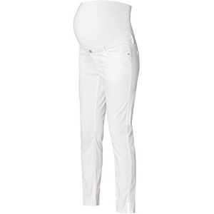 ESPRIT Maternity Broek Woven Over The Belly Slim 7/8, wit - 101, 42