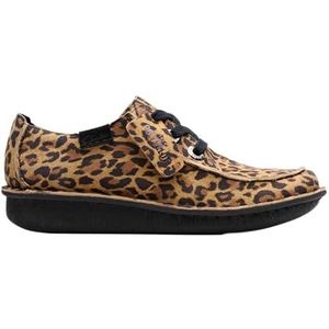 Clarks - Grappige Droom - Oxford Schoen - Luipaard Suede