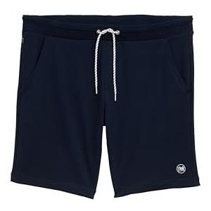 TOM TAILOR Plussize Bermuda Sweatpants voor heren, 10668 - Sky Captain Blue, XXL Grote maten