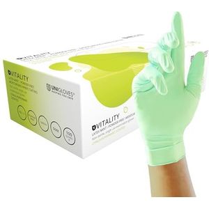 Unigloves Vitality GD0011 Moisturising Mint Latex Onderzoekshandschoenen