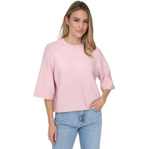 Only - Simoni - Damestrui - Met 3/4 Mouwen - Regular Fit