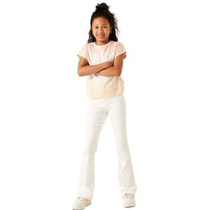 Garcia Kids N42722_Girls Pants, off-white, 140 cm