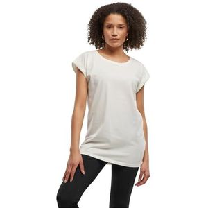 Build Your Brand Dames Extended Shoulder Tee, Ready For Dye, XS