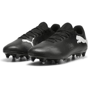 PUMA Heren Future 7 Play Mxsg Voetbalschoen, Puma Zwart Puma Wit, 39 EU