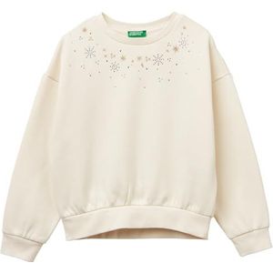 United Colors of Benetton Maglia G/C M/L 3j73c10ra hoodie, wit, 170 cm meisjes en meisjes