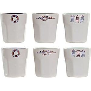 DKD Home Decor Set koffiekopjes, standaard