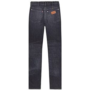 Wrangler Heren Larston jeans, faded black, W32 / L36, Verguld zwart., 32W x 36L