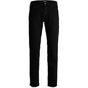 JACK & JONES Heren Jeans, zwart denim, 36W x 32L