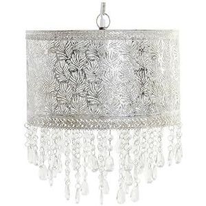 Plafondlamp DKD Home Decor Zilverkleurig Metaal