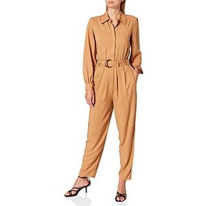 Sisley Dames Suit Broeken, Bruin 10g, 48