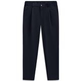 Bugatti - Pantalon - Blauw - Plis aan de Taille - Coupe Ample