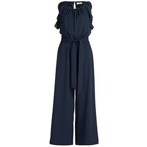 Vera Mont Jumpsuit voor dames met volant, blauw, 44