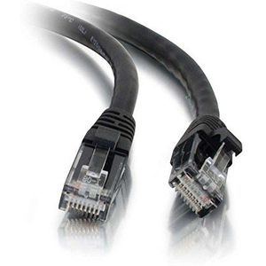 C2G 30M zwart Cat5e Ethernet RJ45 hoge snelheid netwerk kabel, LAN Lead Cat5e UTP Patch kabel