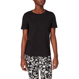 VERO MODA Dames Vmpaula S/S T-shirt Ga Noos T-shirt, zwart, L