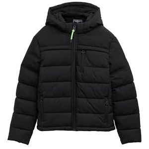 TOM TAILOR Jongens 1048275 Jas, 29999-Black, 140, 29999 - Black, 140