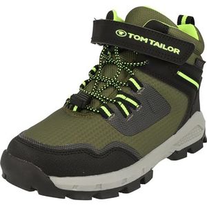 Tom Tailor Kids Jongens 4270040005 sneeuwlaarzen, Kaki Black Lime, 31 EU