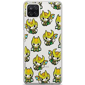 ERT GROUP mobiel telefoonhoesje voor Samsung A12 / M12 origineel en officieel erkend Marvel patroon Loki 003 optimaal aangepast aan de vorm van de mobiele telefoon, gedeeltelijk bedrukt
